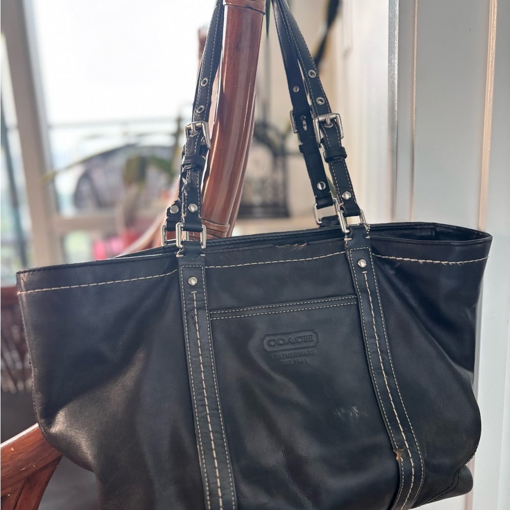 Coach - East West Gallery Black Leather